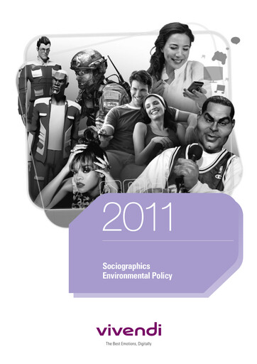 Miniature Vivendi Rapport ESG 2011