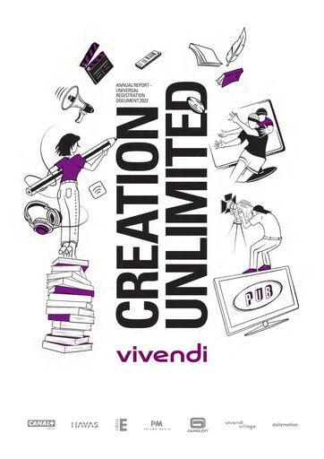 Thumbnail Vivendi Universal Registration Document 2022