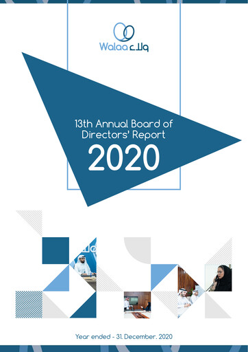 Thumbnail Walaa Cooperative Insurance Company Annual Report 2020