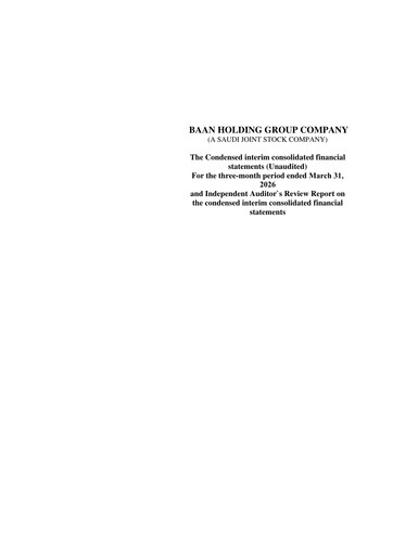 Thumbnail Abdulmohsen Al-Hokair Group for Tourism and Development Company Financial Statement 2026-q1