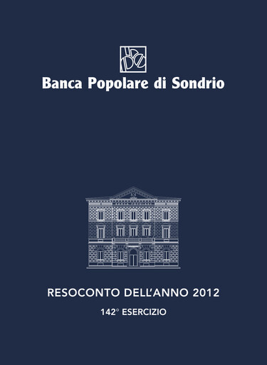 Thumbnail Banca Popolare di Sondrio Annual Report 2012
