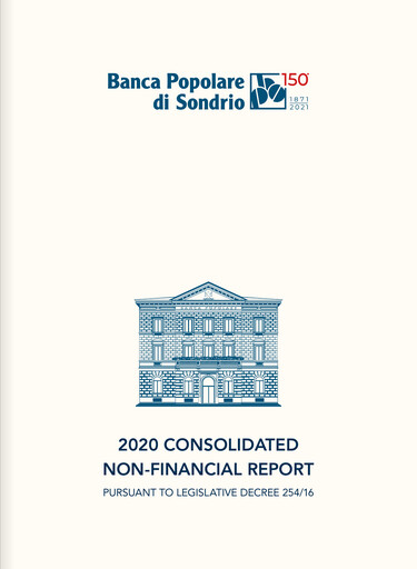 Miniature Banca Popolare di Sondrio Rapport ESG 2020