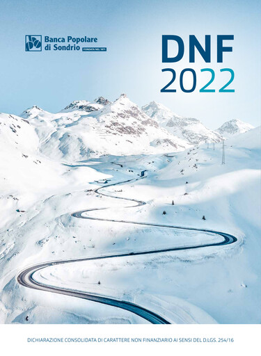 Miniature Banca Popolare di Sondrio Rapport ESG 2022