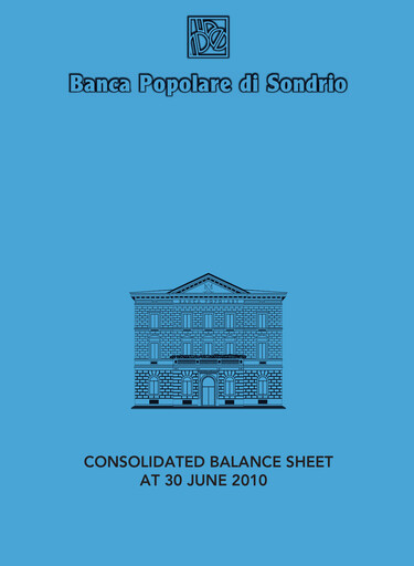 Thumbnail Banca Popolare di Sondrio Half-year Report 2010-h1