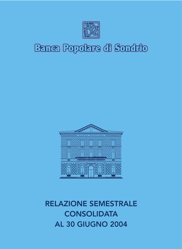 Thumbnail Banca Popolare di Sondrio Half-year Report 2004-h1