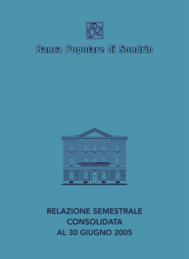 Thumbnail Banca Popolare di Sondrio Half-year Report 2005-h1
