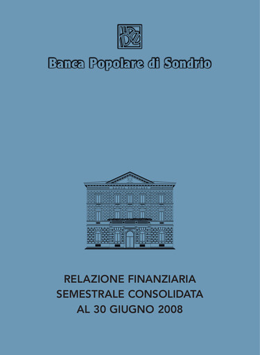 Thumbnail Banca Popolare di Sondrio Half-year Report 2008-h1