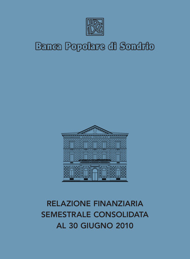 Thumbnail Banca Popolare di Sondrio Half-year Report 2010-h1