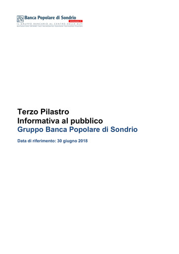 Thumbnail Banca Popolare di Sondrio Half-year Report 2018-h1