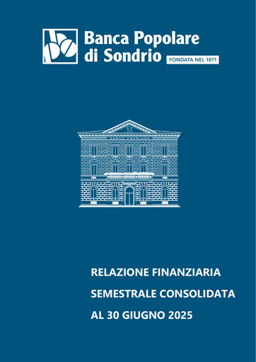 Thumbnail Banca Popolare di Sondrio Half-year Report 2025-h1