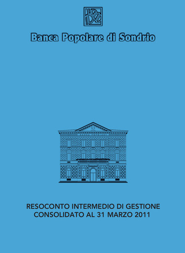 Thumbnail Banca Popolare di Sondrio Quarterly Report 2011-q1