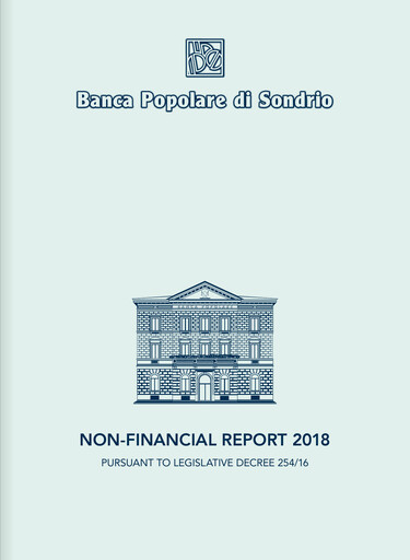Vorschaubild Banca Popolare di Sondrio Nachhaltigkeitsbericht 2018