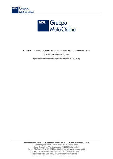 Thumbnail Moltiply Group (Gruppo Mutuionline) Sustainability Report 2017