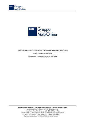 Thumbnail Moltiply Group (Gruppo Mutuionline) Sustainability Report 2019