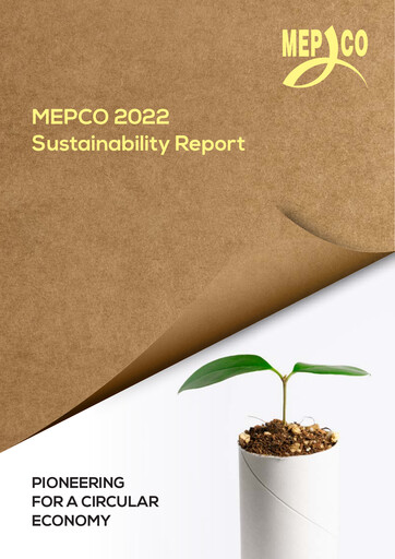 Thumbnail Mepco (Middle East Company for Manufacturing and Producing Paper) Sustainability Report 2022