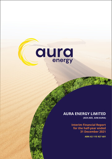 Thumbnail Aura Energy Financial Report 2022-h1