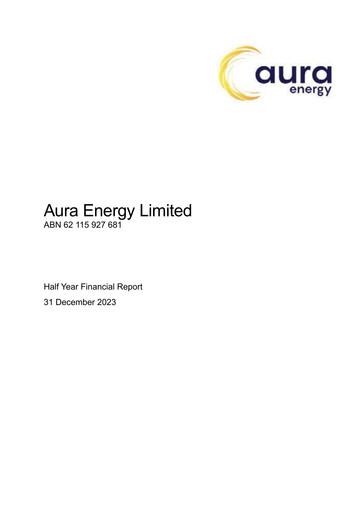 Thumbnail Aura Energy Financial Report 2024-h1