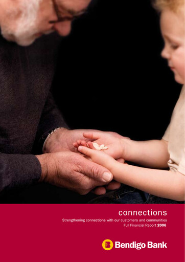 Miniature Bendigo and Adelaide Bank Rapport annuel 2006