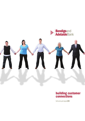 Miniature Bendigo and Adelaide Bank Rapport annuel 2009
