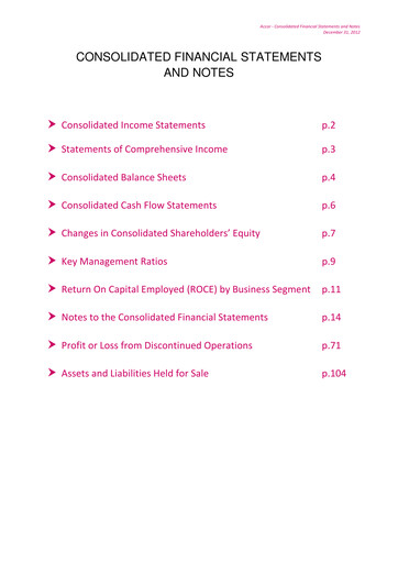 Thumbnail Accor Financial Statement 2012