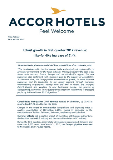 Thumbnail Accor Quarterly Report 2017-q1