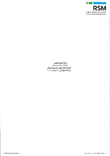 Thumbnail Ash-Sharqiyah Development Financial Statement 2021