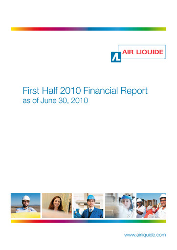 Thumbnail Air Liquide Half-year Report 2010-h1