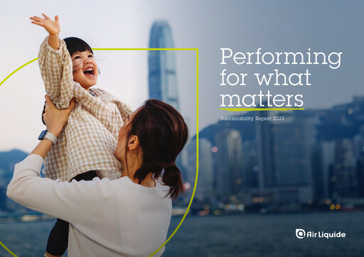 Thumbnail Air Liquide Sustainability Report 2023