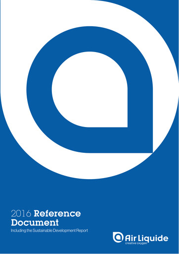 Thumbnail Air Liquide Universal Registration Document 2016