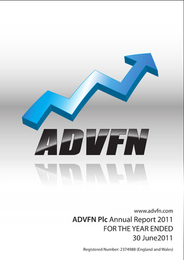 Thumbnail ADVFN Annual Report 2011