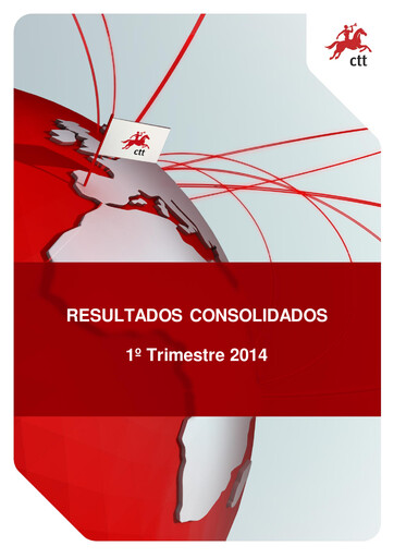 Thumbnail CTT - Correios De Portugal Quarterly Report 2014-q1