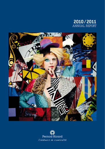 Thumbnail Pernod Ricard Annual Report 2010