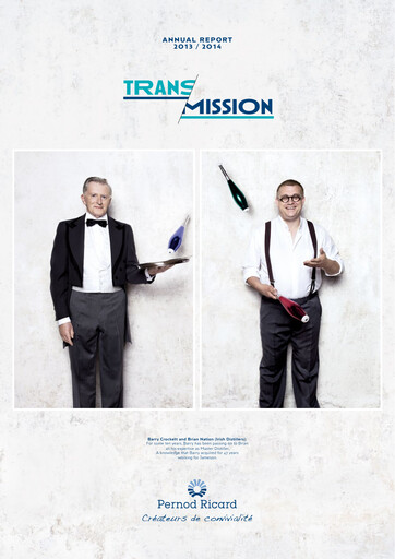 Thumbnail Pernod Ricard Annual Report 2013