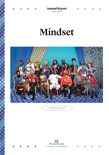 Thumbnail Pernod Ricard Annual Report 2015