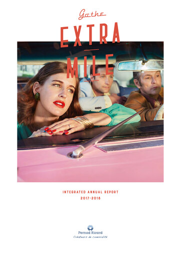 Thumbnail Pernod Ricard Annual Report 2017