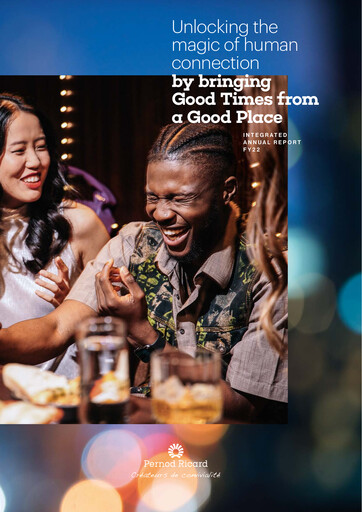 Thumbnail Pernod Ricard Annual Report 2021