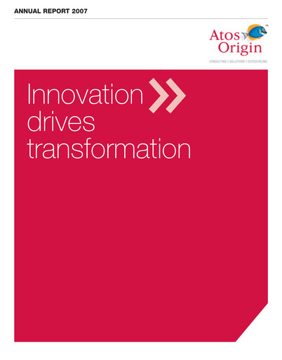 Thumbnail Atos Annual Report 2007
