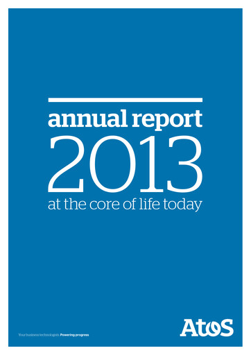Thumbnail Atos Annual Report 2013