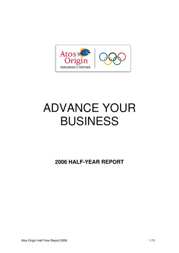 Thumbnail Atos Half-year Report 2006-h1