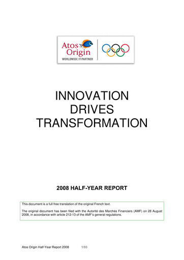 Thumbnail Atos Half-year Report 2008-h1