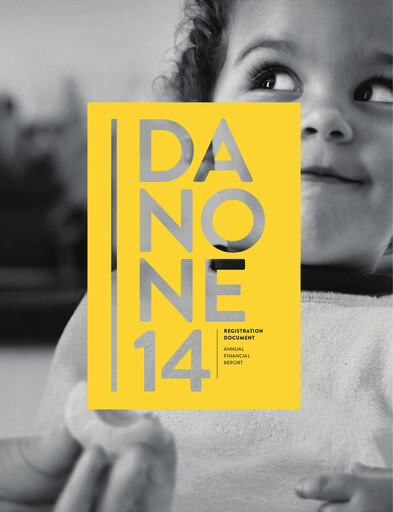 Thumbnail Danone Annual Report 2014