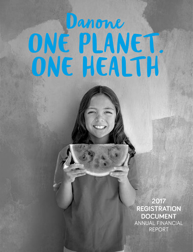 Thumbnail Danone Annual Report 2017
