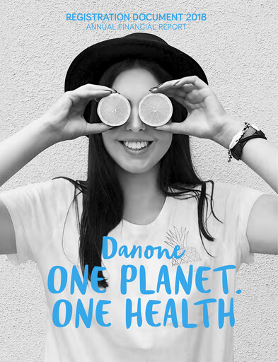 Thumbnail Danone Annual Report 2018