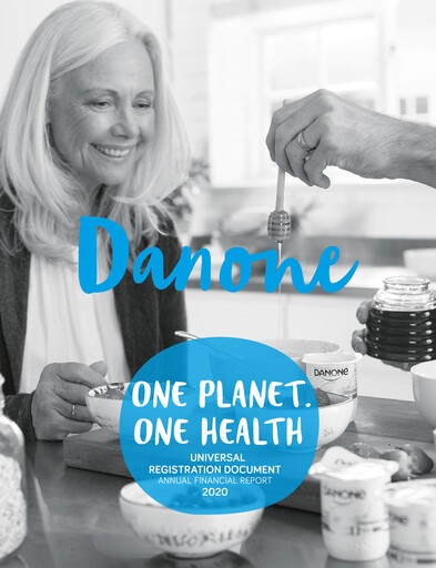 Thumbnail Danone Annual Report 2020