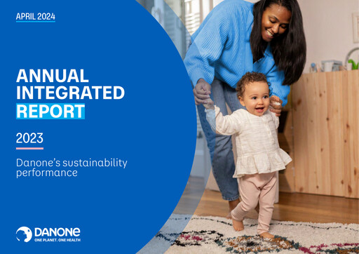 Thumbnail Danone Annual Report 2023