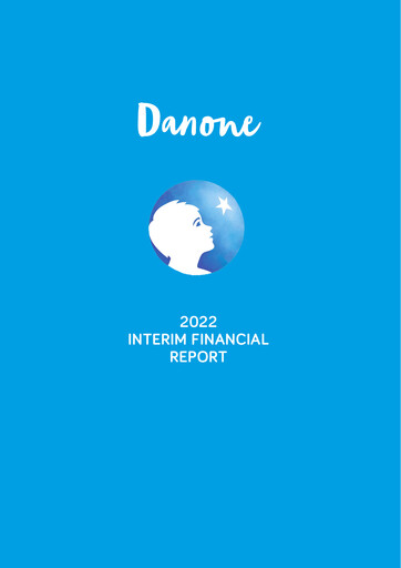 Thumbnail Danone Financial Statement 2022-h1