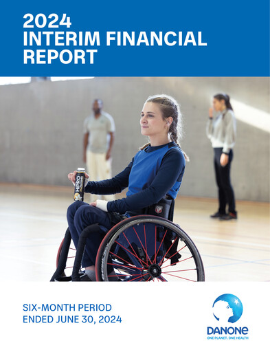 Thumbnail Danone Half-year Report 2024-h1