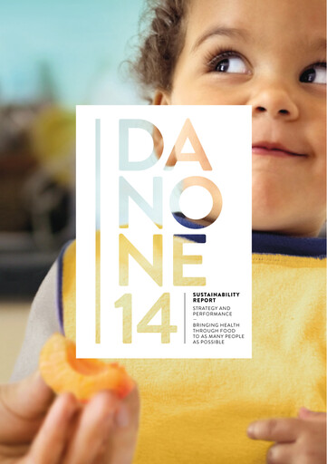 Thumbnail Danone Sustainability Report 2014