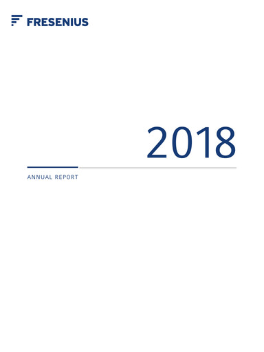 Thumbnail Fresenius Annual Report 2018