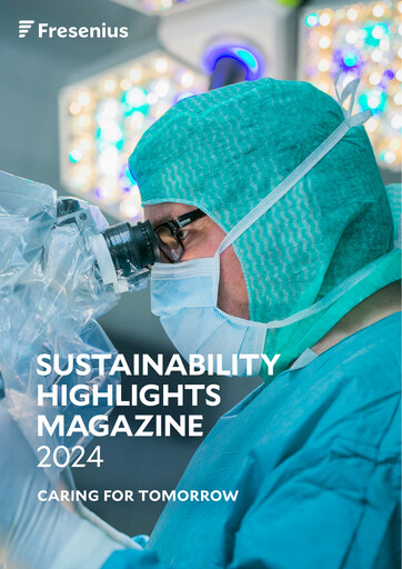 Miniature Fresenius Rapport ESG 2024